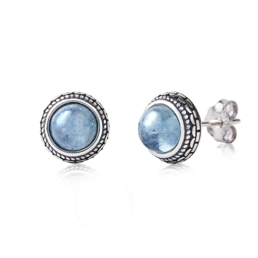 Vintage Fashion Meaning - Aesthetic Crystal Birthstone Silver Earrings Meaningful