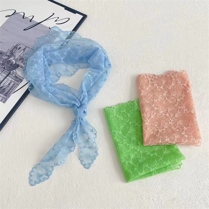 Women Lace Triangle Scarf Swee – обзор и цена Vintage Fashion Hijab