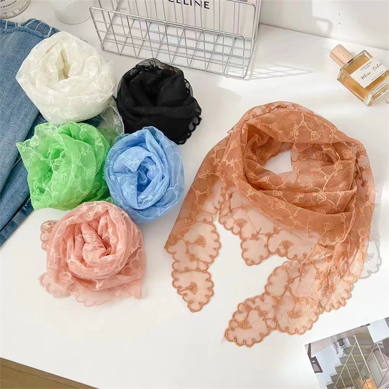 Women Lace Triangle Scarf Swee – обзор и цена Vintage Fashion Hijab
