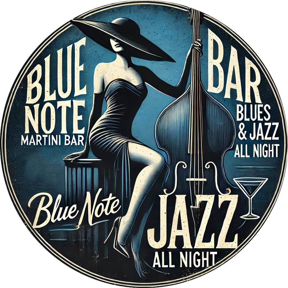 Blue Note Jazz Martini Bar Vin – обзор и цена Vintage Fashion Plates