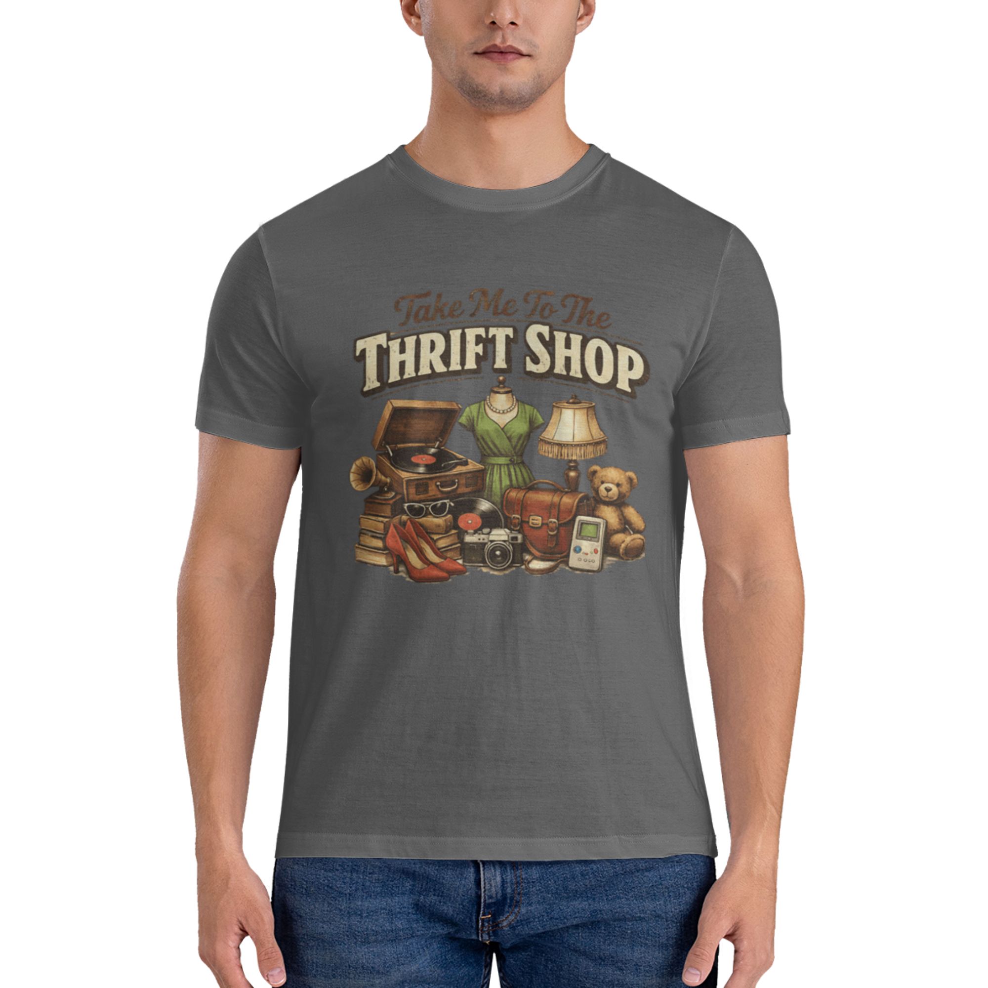Funny Take Me To The Thrift Sh – обзор и цена Vintage Fashion Thrift