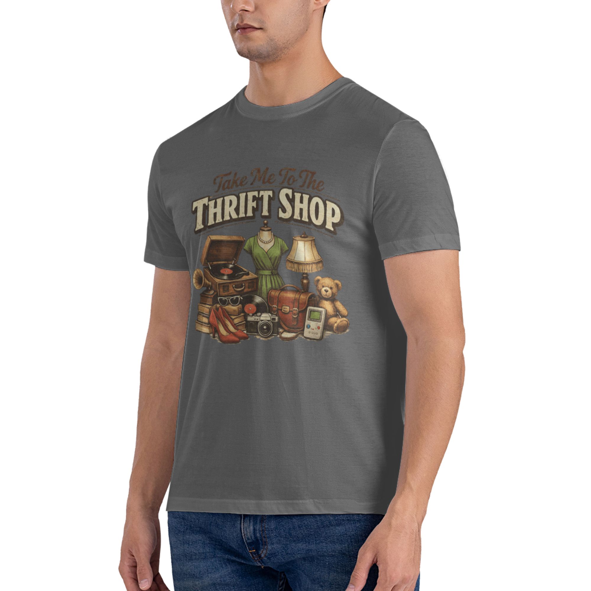 Funny Take Me To The Thrift Sh – обзор и цена Vintage Fashion Thrift