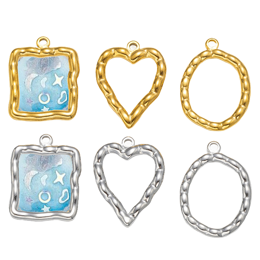5pcs Stainless Steel Heart Rou – обзор и цена Vintage Fashion Accessories