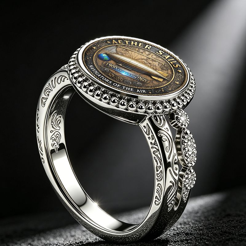 Vintage Silver Ring with Mysti – обзор и цена Vintage Fashion Meaning
