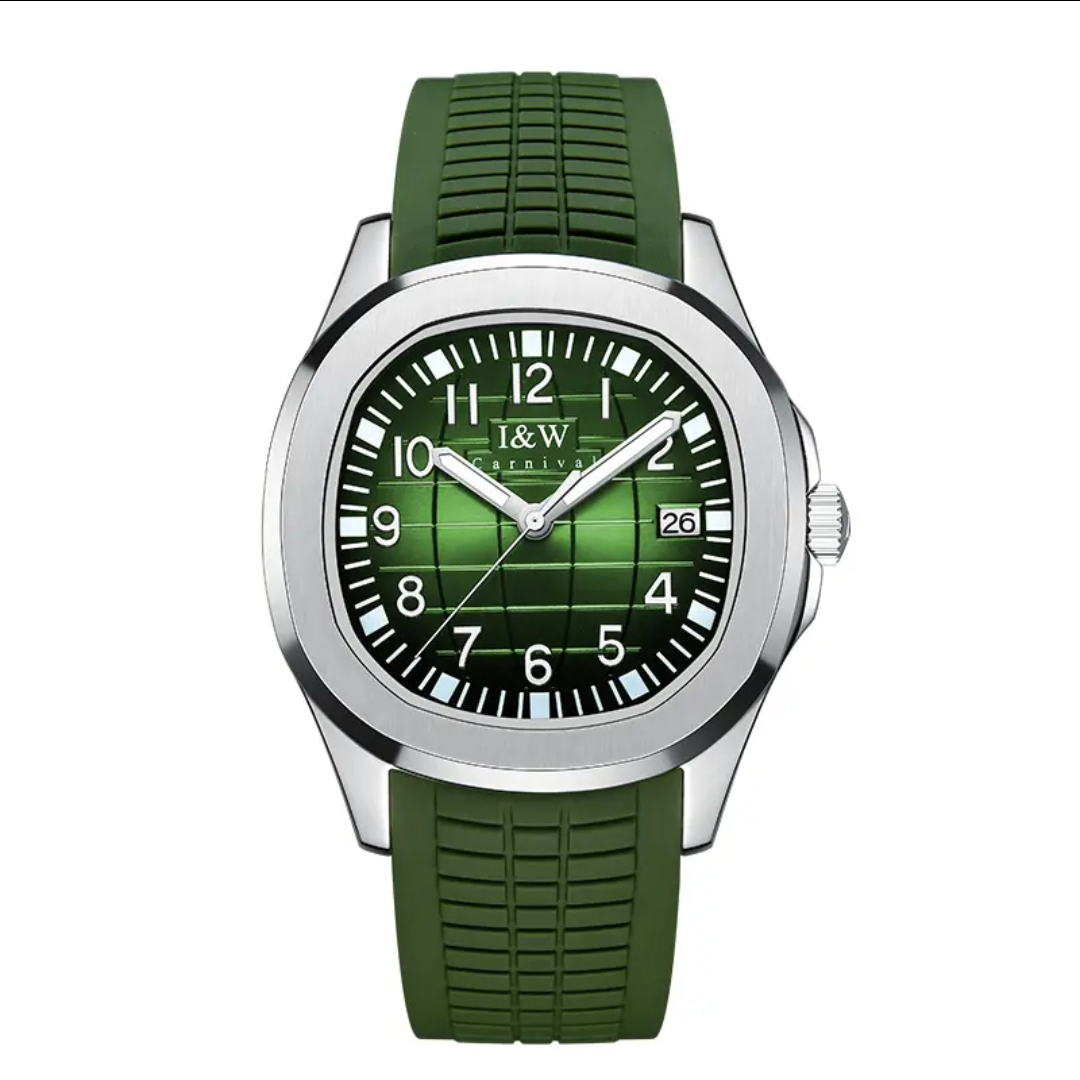 I&W Mens Automatic Watches 42m – обзор и цена Vintage Fashion Week