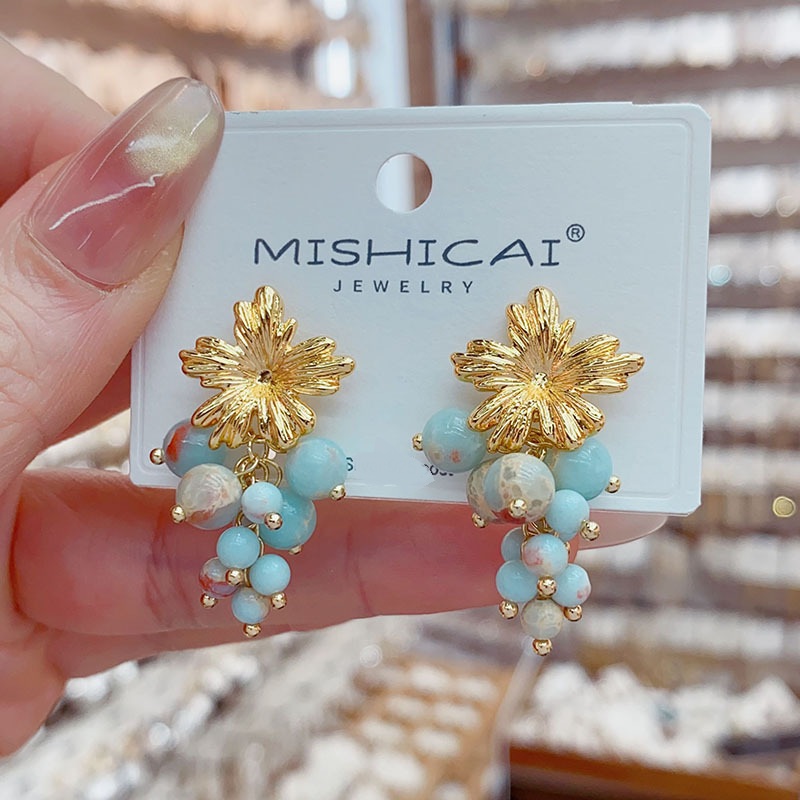 Turquoise Grape Cluster Stud E – обзор и цена Vintage Fashion Influencer