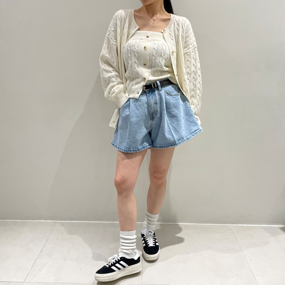High Waist Denim Shorts Minima – обзор и цена Vintage Fashion Influencer