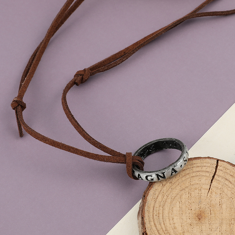 Game Anime Leather Chain Ring  – обзор и цена Vintage Fashion Accessories