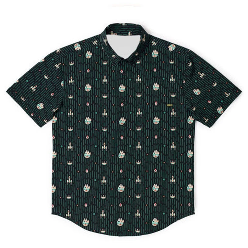 Men's Casual Short Sleeve Star – обзор и цена Vintage Fashion Toys
