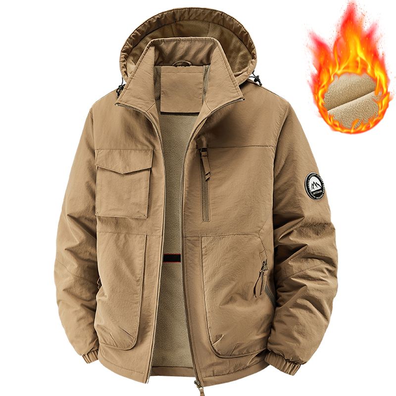 Men Parkas Thick Warm Hooded C – обзор и цена Varsity Jacket Wool