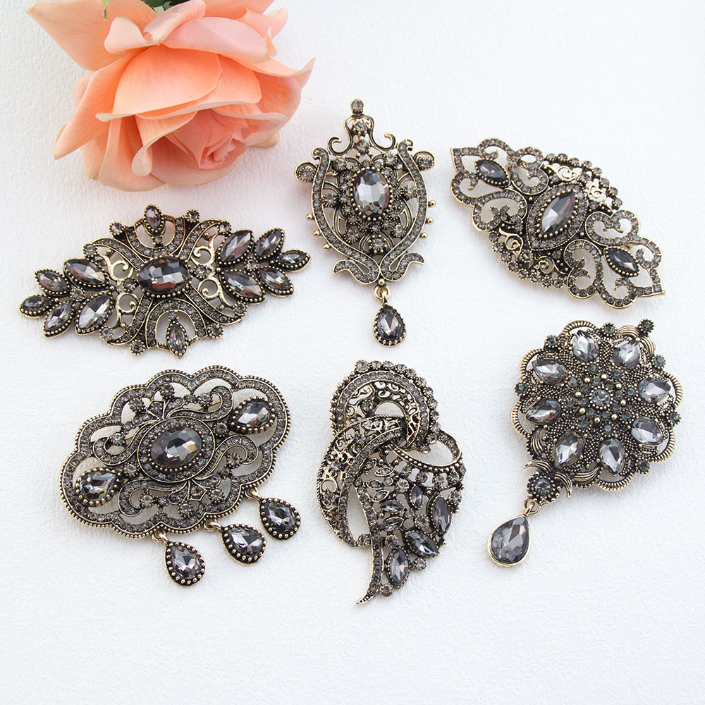 Vintage Gray Crystal Turkish B – обзор и цена Vintage Fashion Hijab