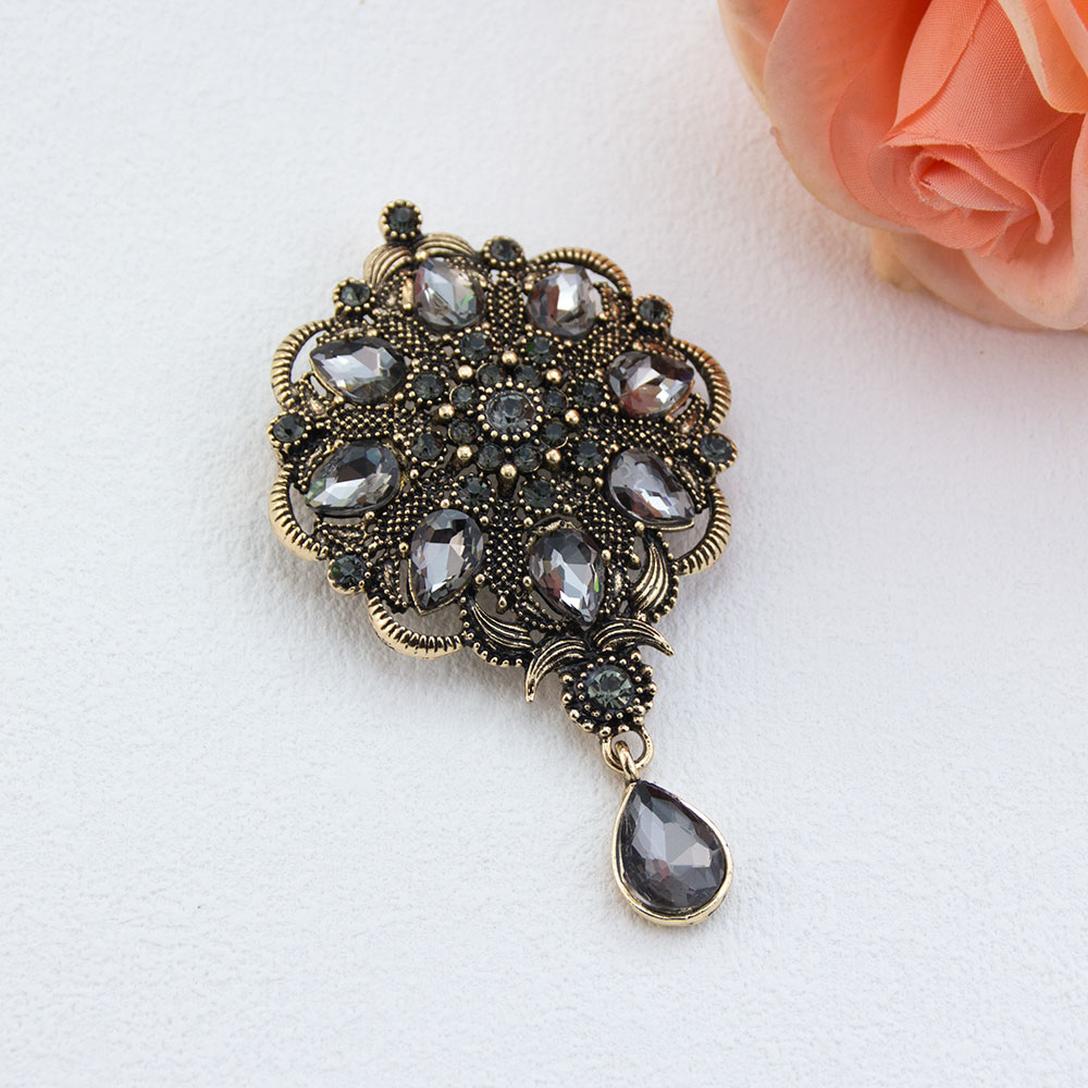 Vintage Gray Crystal Turkish B – обзор и цена Vintage Fashion Hijab