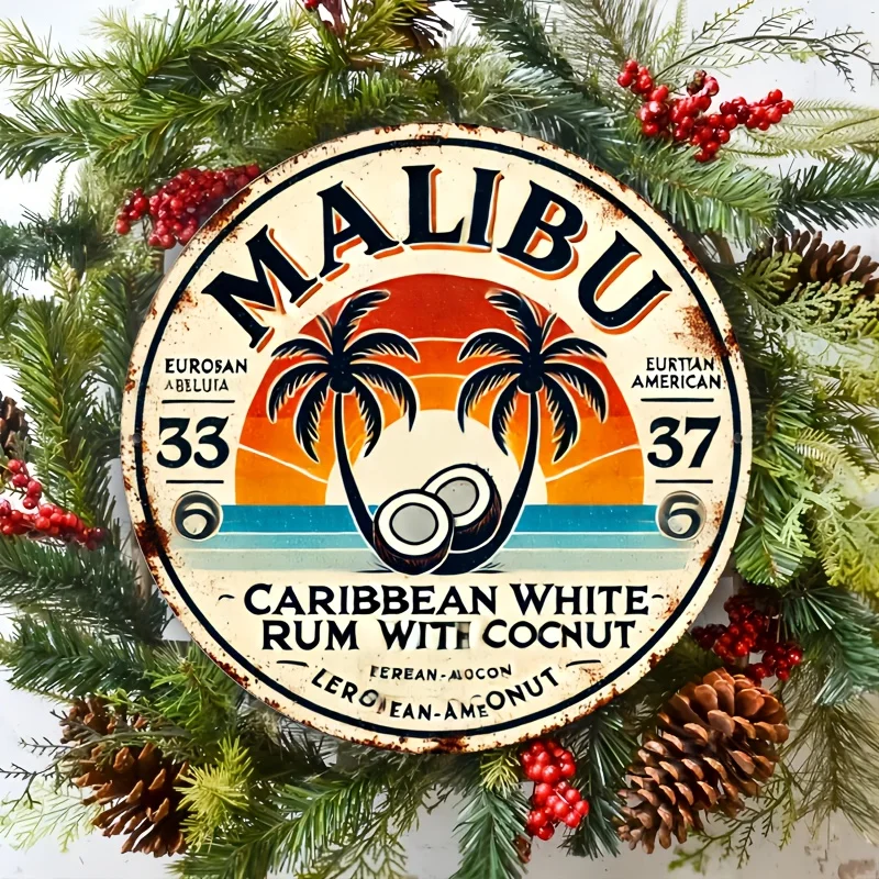 Vintage Malibu Rum Coconut Alu – обзор и цена Vintage Fashion Plates