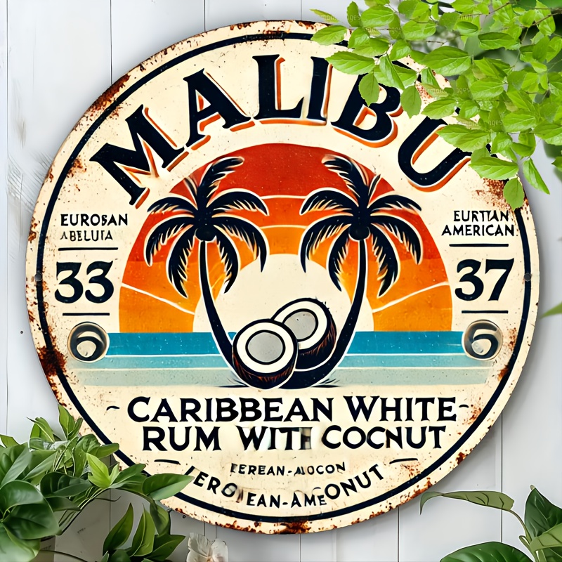 Vintage Malibu Rum Coconut Alu – обзор и цена Vintage Fashion Plates