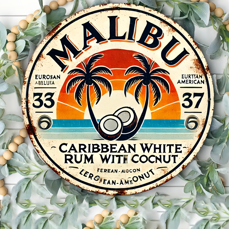 Vintage Malibu Rum Coconut Alu – обзор и цена Vintage Fashion Plates