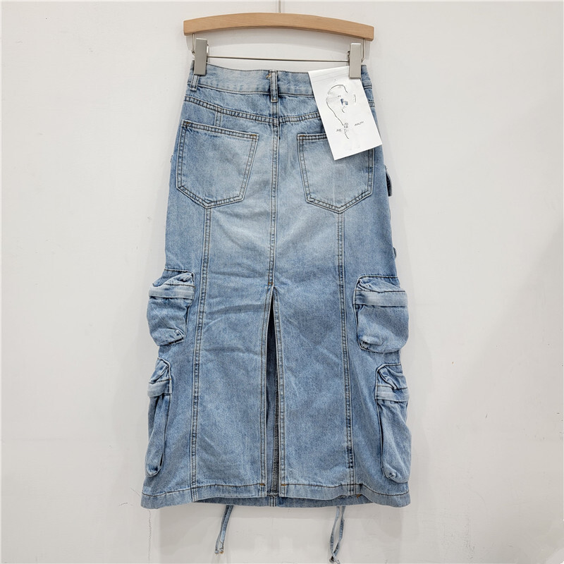 Women's Denim Workwear Skirt H – обзор и цена Vintage Fashion Influencer