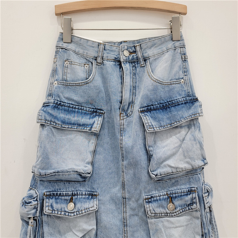 Women's Denim Workwear Skirt H – обзор и цена Vintage Fashion Influencer