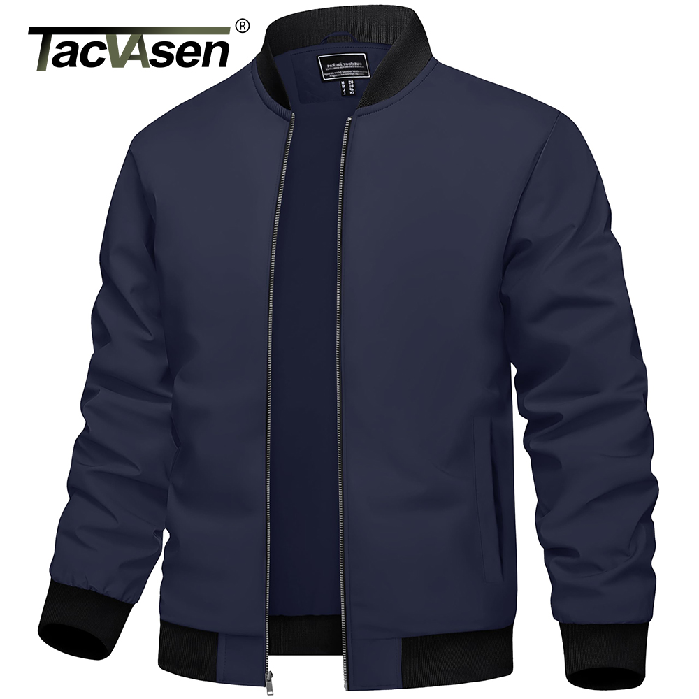 TACVASEN Men's Varsity Jacket  – обзор и цена Varsity Jacket Wool