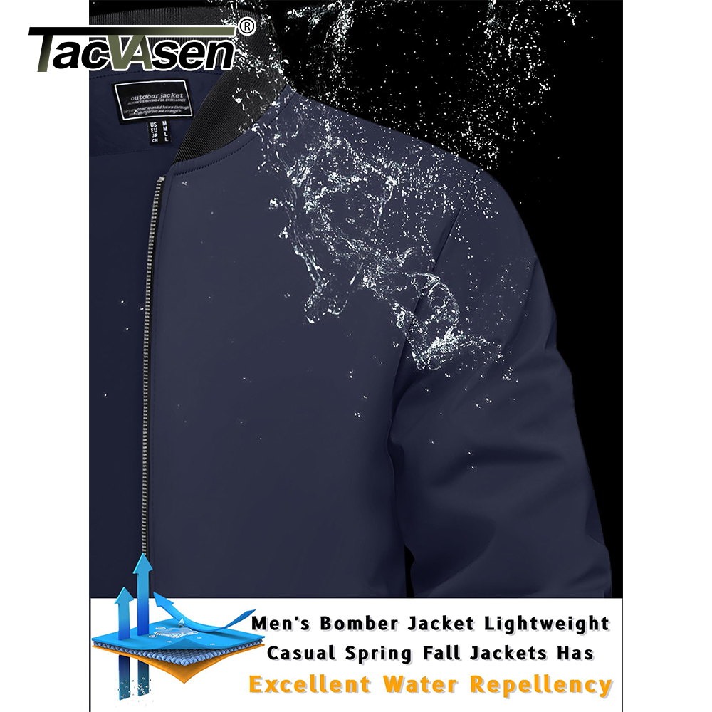 TACVASEN Men's Varsity Jacket  – обзор и цена Varsity Jacket Wool