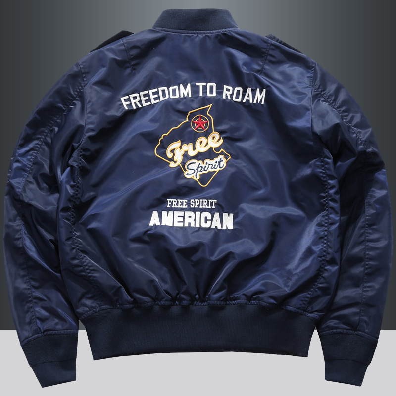 Men's Spring Tactical Army MA- – обзор и цена Varsity Jacket Wool