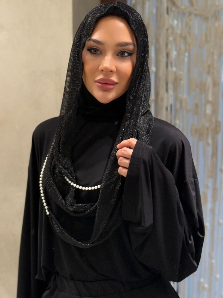 New Dubai Hood Hijab Pearl Lan – обзор и цена Vintage Fashion Hijab