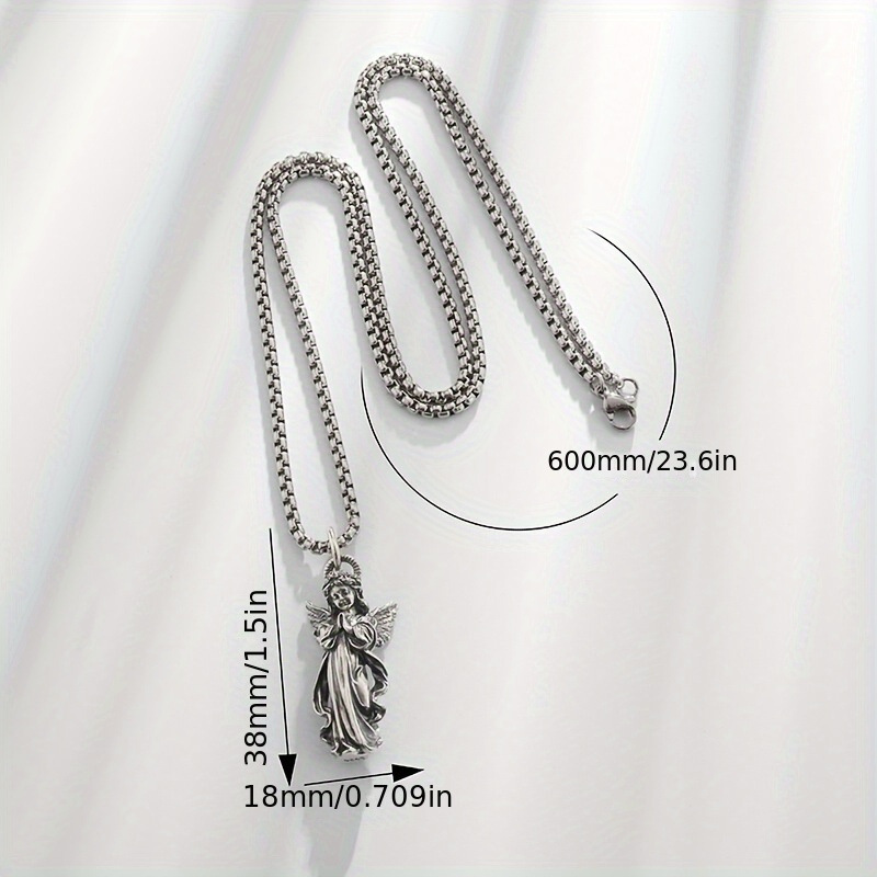 Guardian Angel Amulet Necklace – обзор и цена Vintage Fashion Meaning