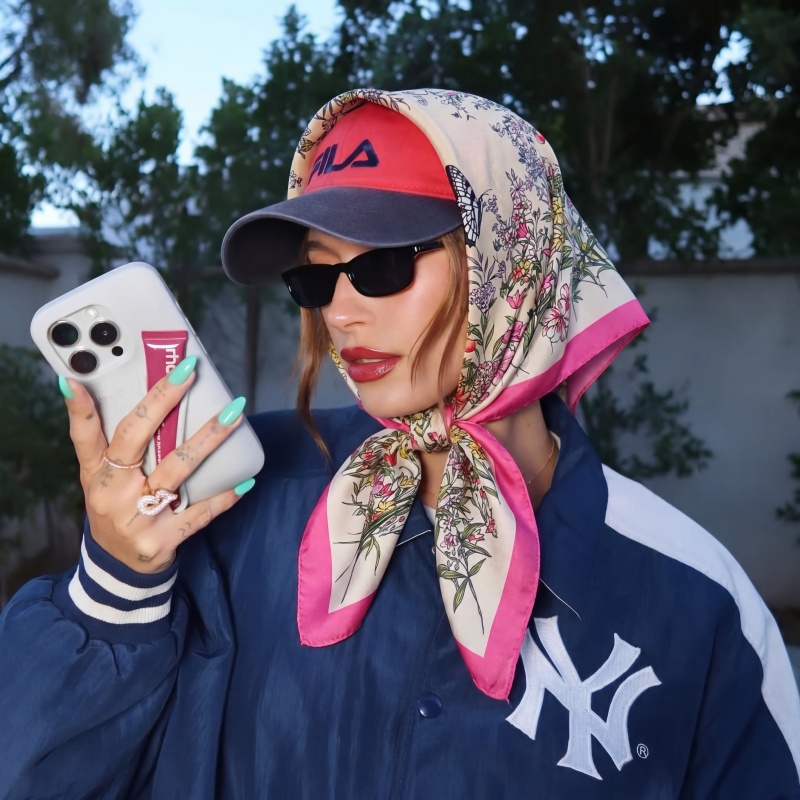 Fashion Square Silk Scarf Vint – обзор и цена Vintage Fashion Hijab