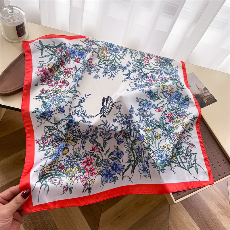 Fashion Square Silk Scarf Vint – обзор и цена Vintage Fashion Hijab