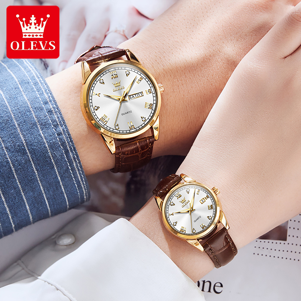 OLEVS Couple Watches Business  – обзор и цена Vintage Fashion Week