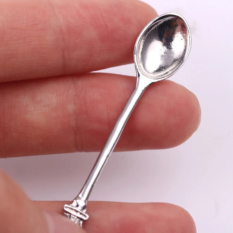 2Pcs/Set Mini Crowns Spoon Sil – обзор и цена Vintage Fashion Toys