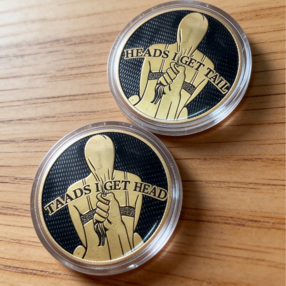 New Funny Heads and Tails Coin – обзор и цена Vintage Fashion Toys