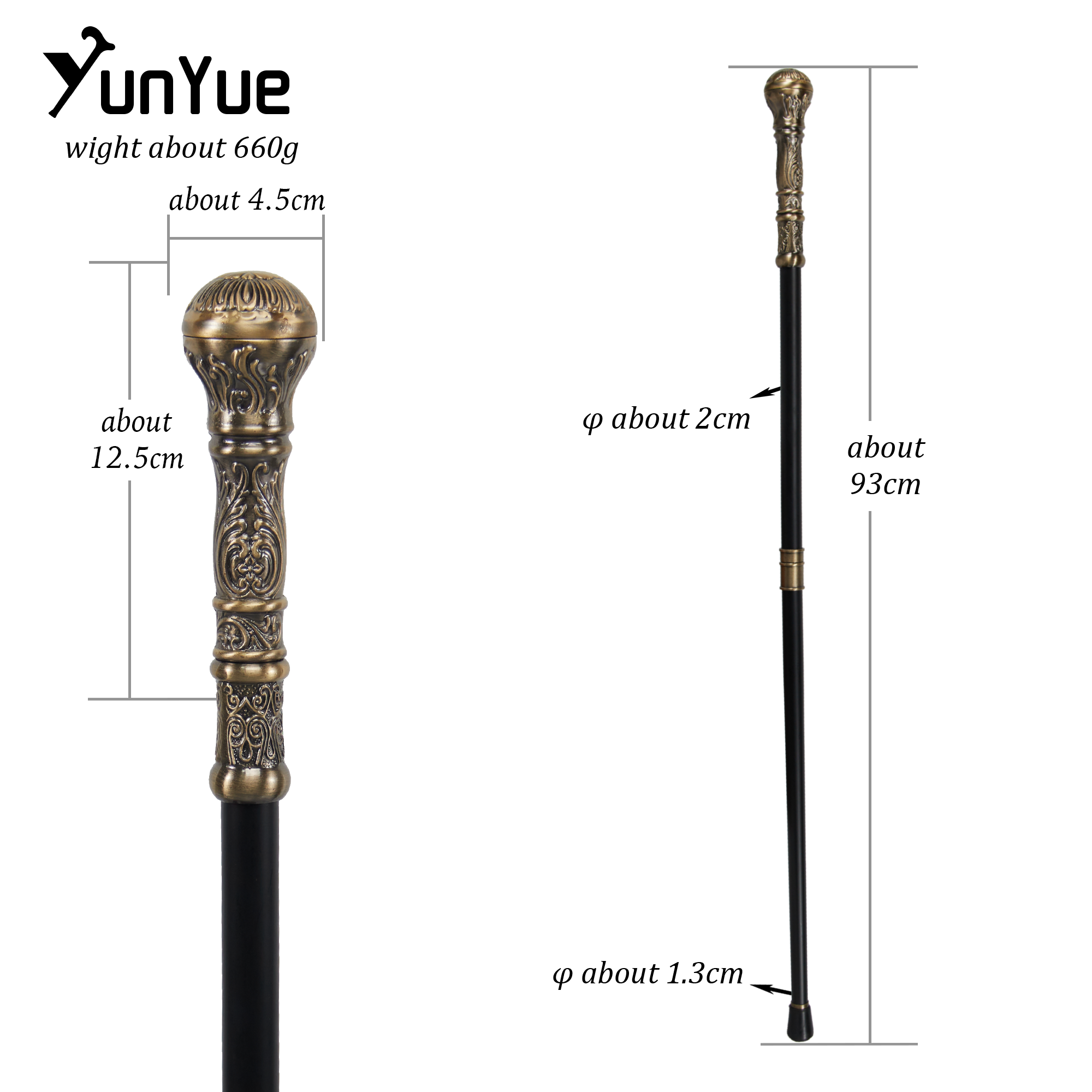 Bronze Round Handle Fashion Wa – обзор и цена Vintage Fashion Collection