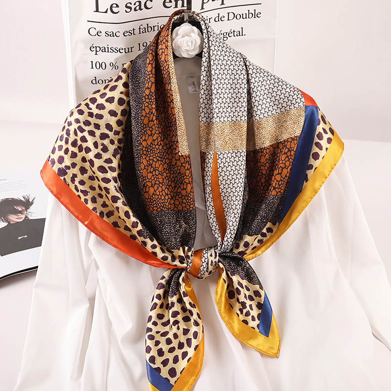 Vintage Satin Square Scarf Wom – обзор и цена Vintage Fashion Hijab