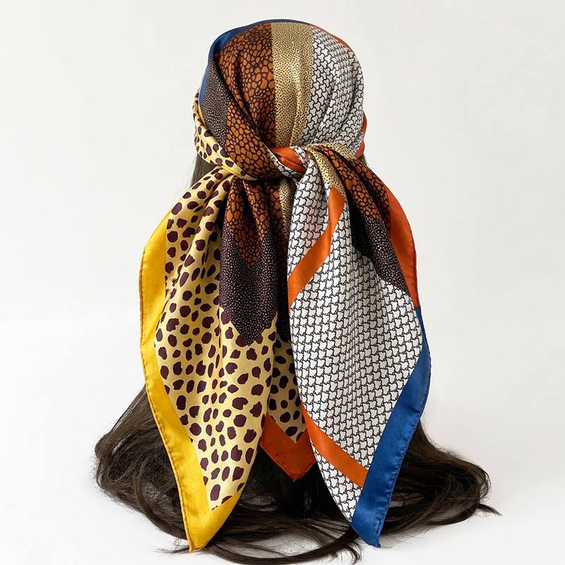 Vintage Satin Square Scarf Wom – обзор и цена Vintage Fashion Hijab