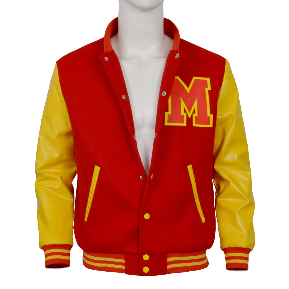 Men's Michael Jackson Cosplay  – обзор и цена Varsity Jacket Wool