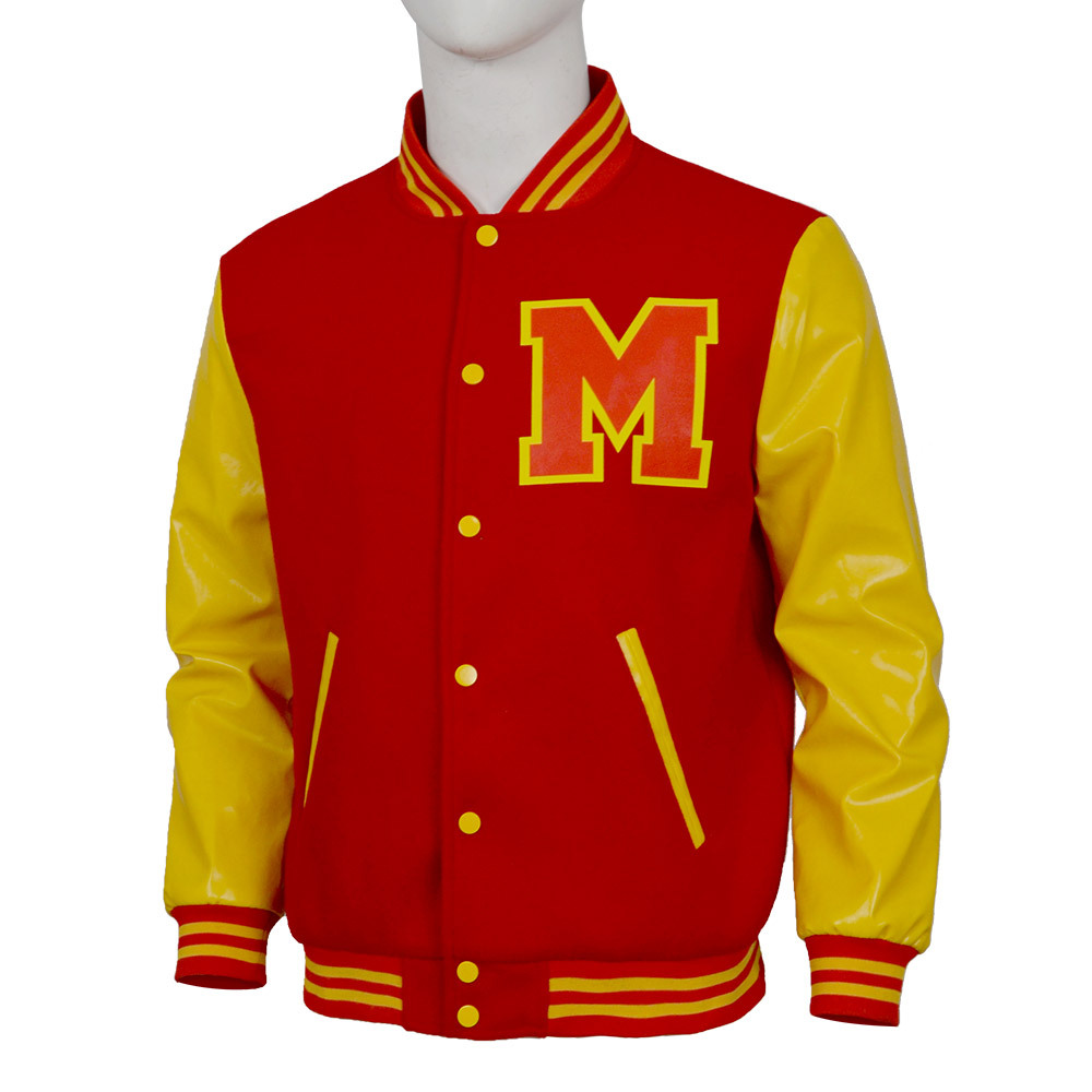 Men's Michael Jackson Cosplay  – обзор и цена Varsity Jacket Wool