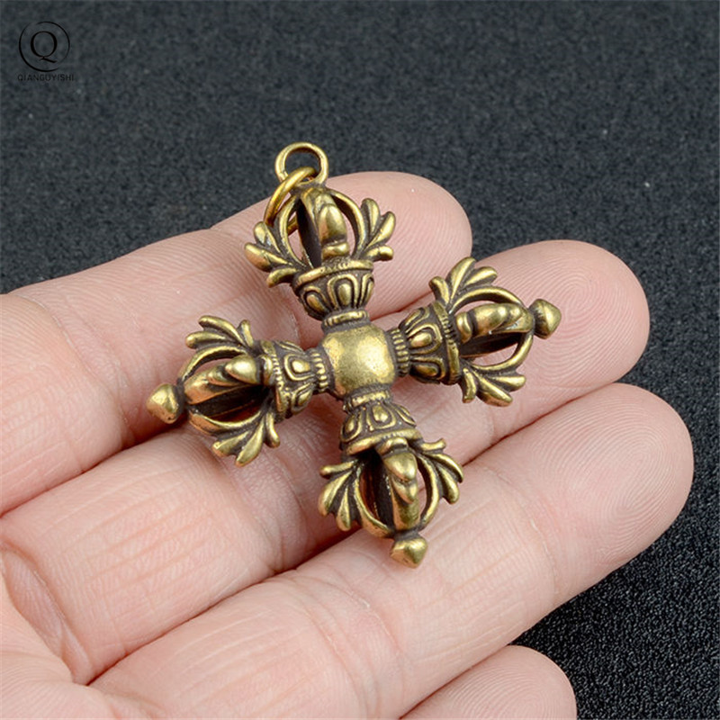 Copper Buddhism Dorje Cross Va – обзор и цена Vintage Fashion Collection