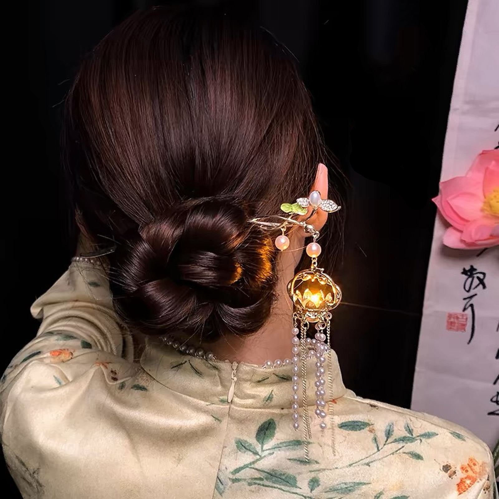 Luminous Flower Hairpin For Wo – обзор и цена Vintage Fashion Accessories