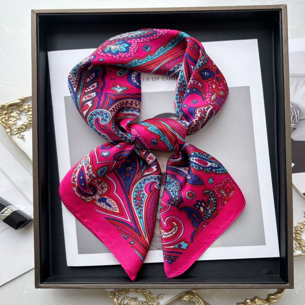 New Luxury Print Imitation Sil – обзор и цена Vintage Fashion Hijab