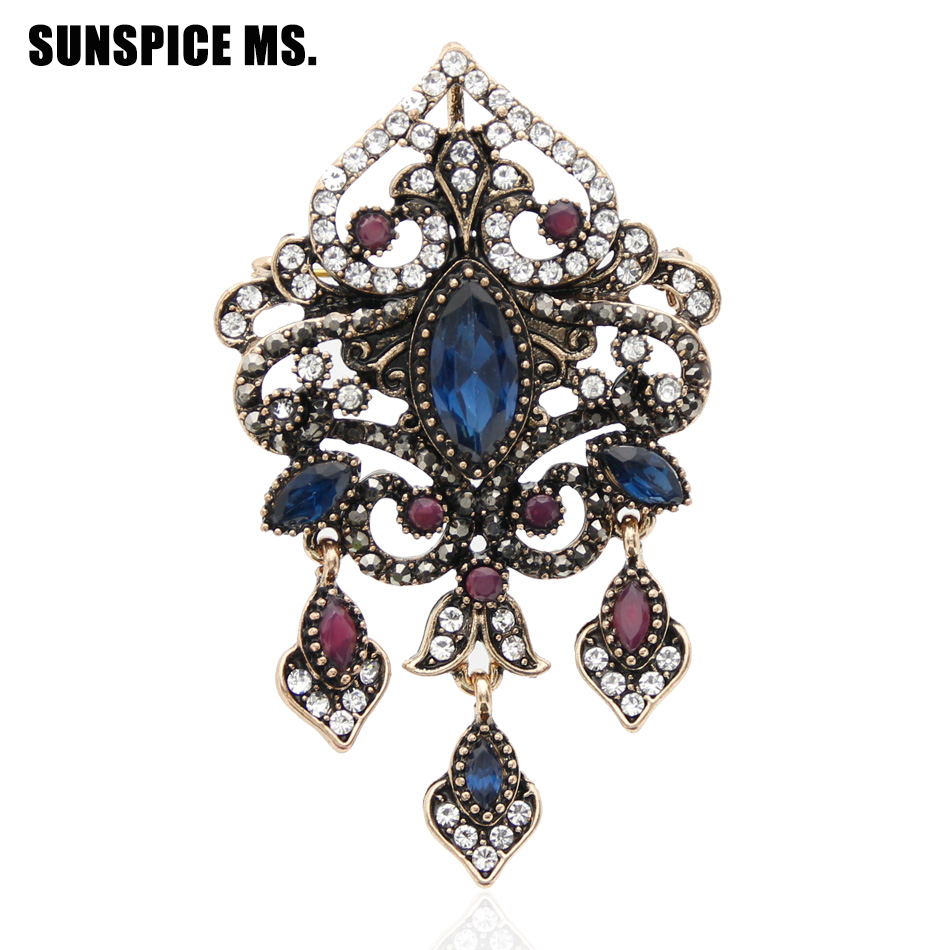 Sunspicems Turkish Women Brooc – обзор и цена Vintage Fashion Hijab