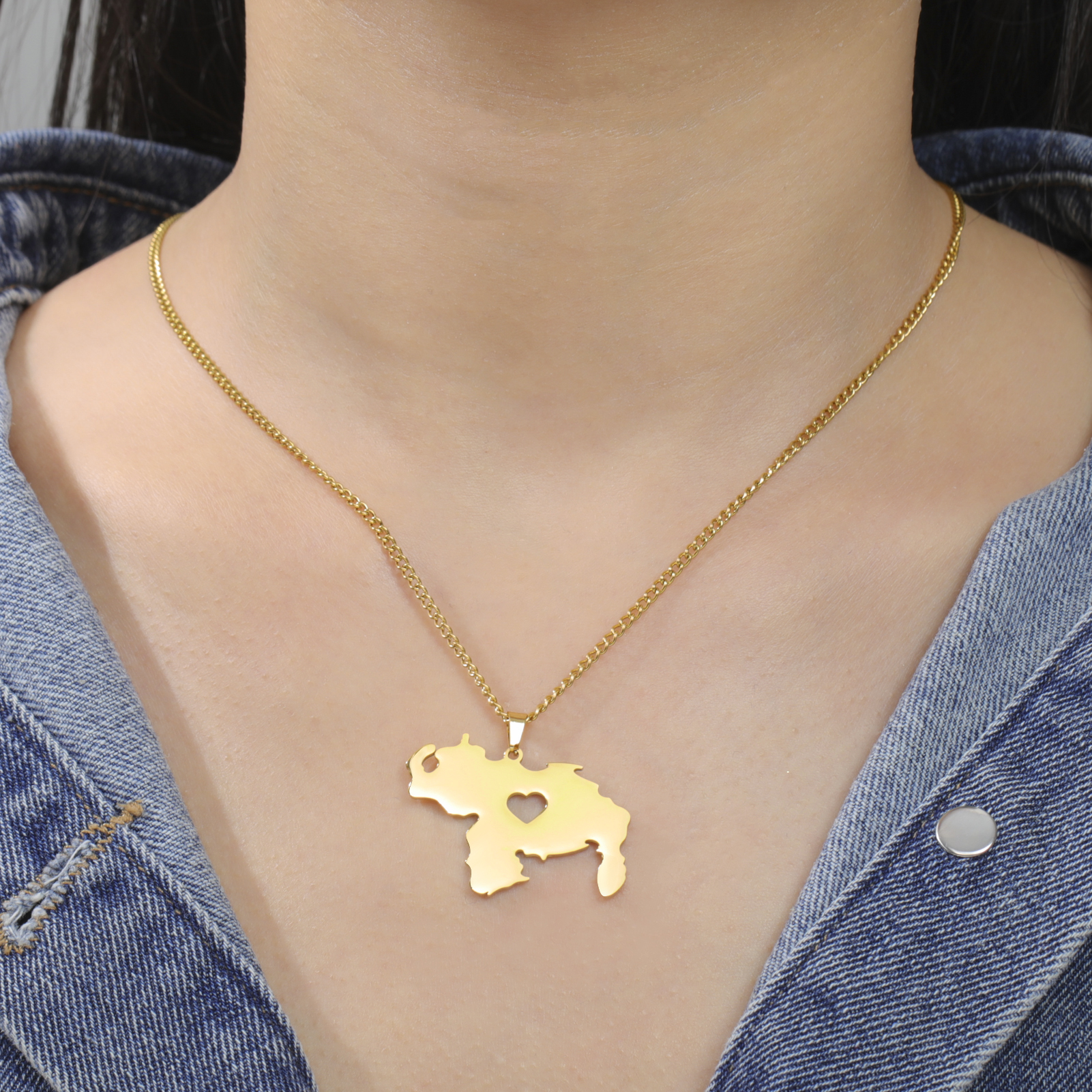 LIKGREAT Venezuela Map Necklac – обзор и цена Vintage Fashion Meaning