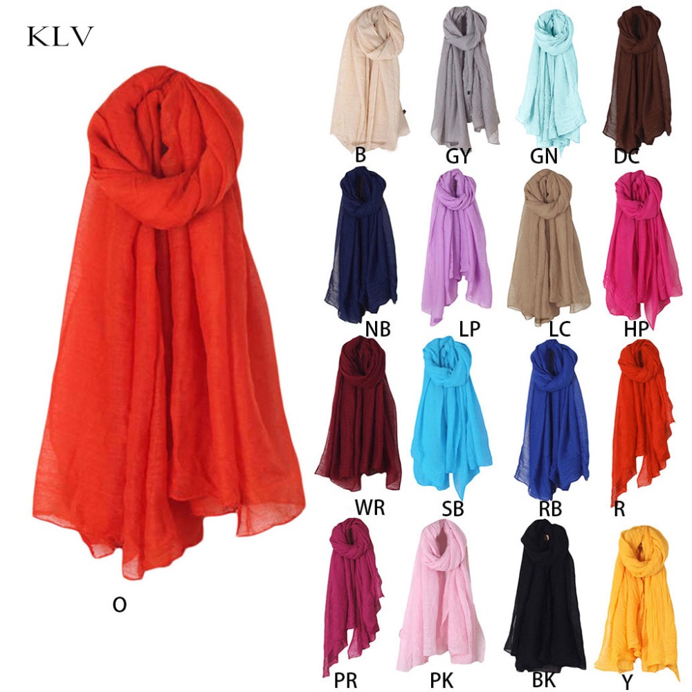 2020 Fashion New 16 Colors Wom – обзор и цена Vintage Fashion Hijab