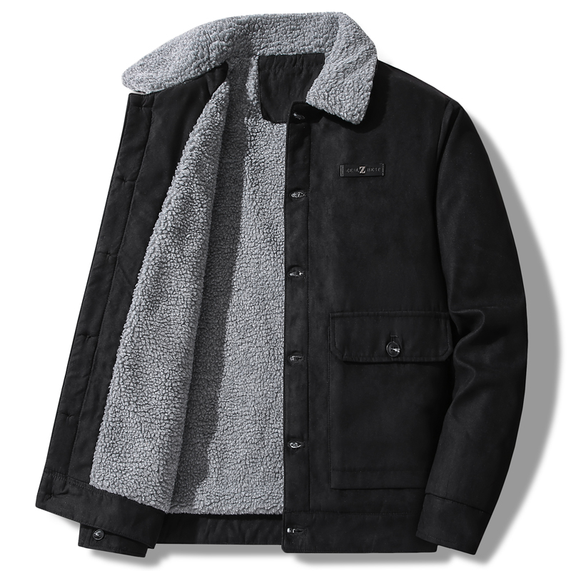 Men's Suede Jacket Autumn Retr – обзор и цена Varsity Jacket Wool