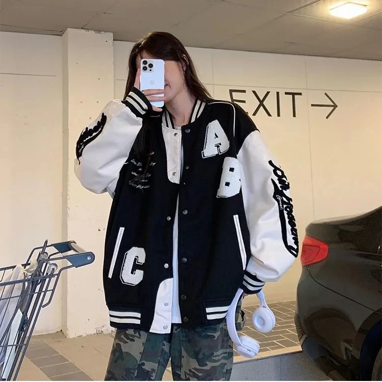 Y2k Lamb Wool Bomber Jacket Fe – обзор и цена Varsity Jacket Wool