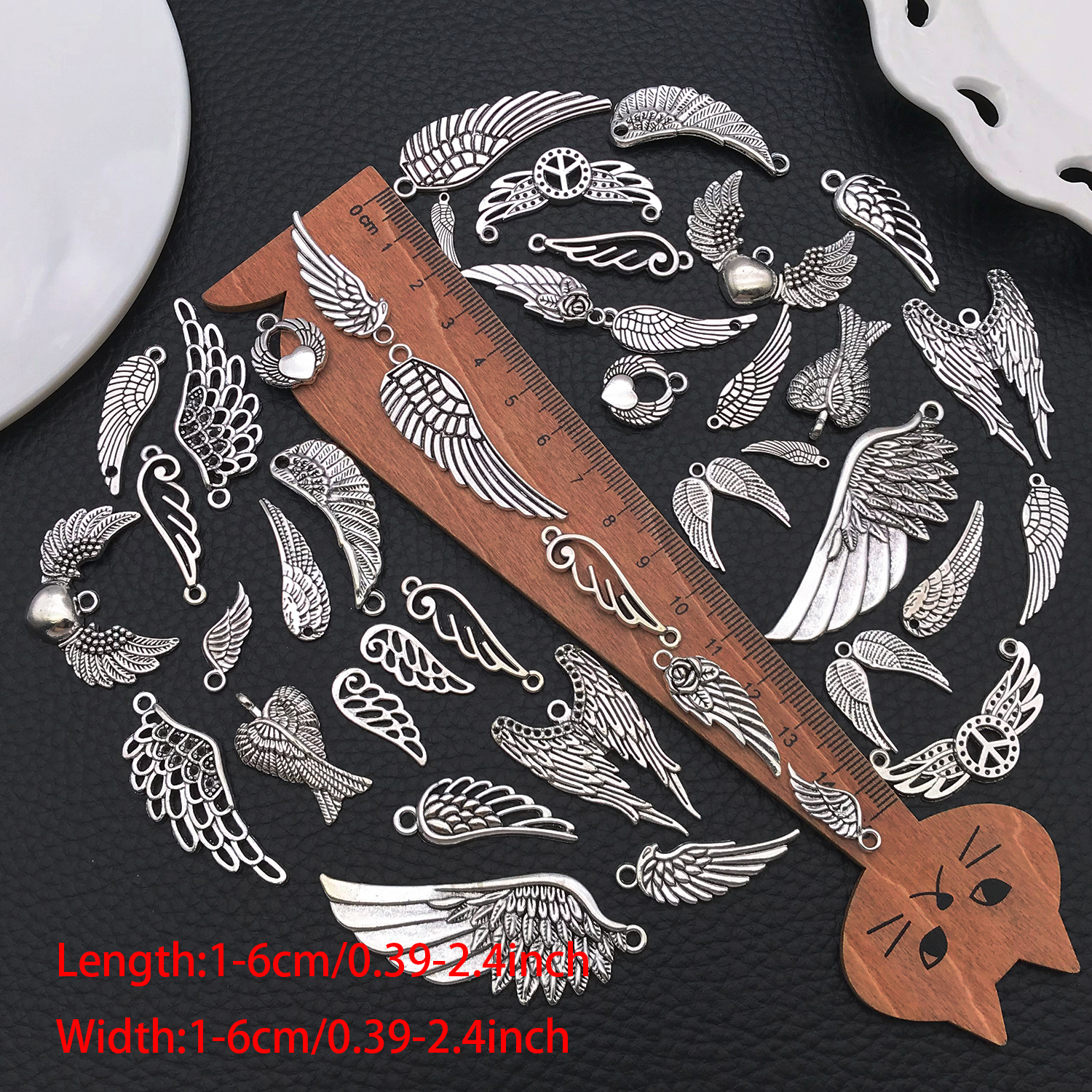 Angel Wing Charms, New 22/42 p – обзор и цена Vintage Fashion Accessories
