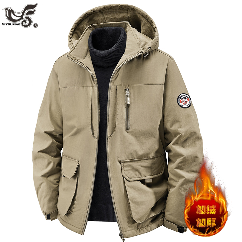 Plus Size 7XL 8XL Men Parkas T – обзор и цена Varsity Jacket Wool