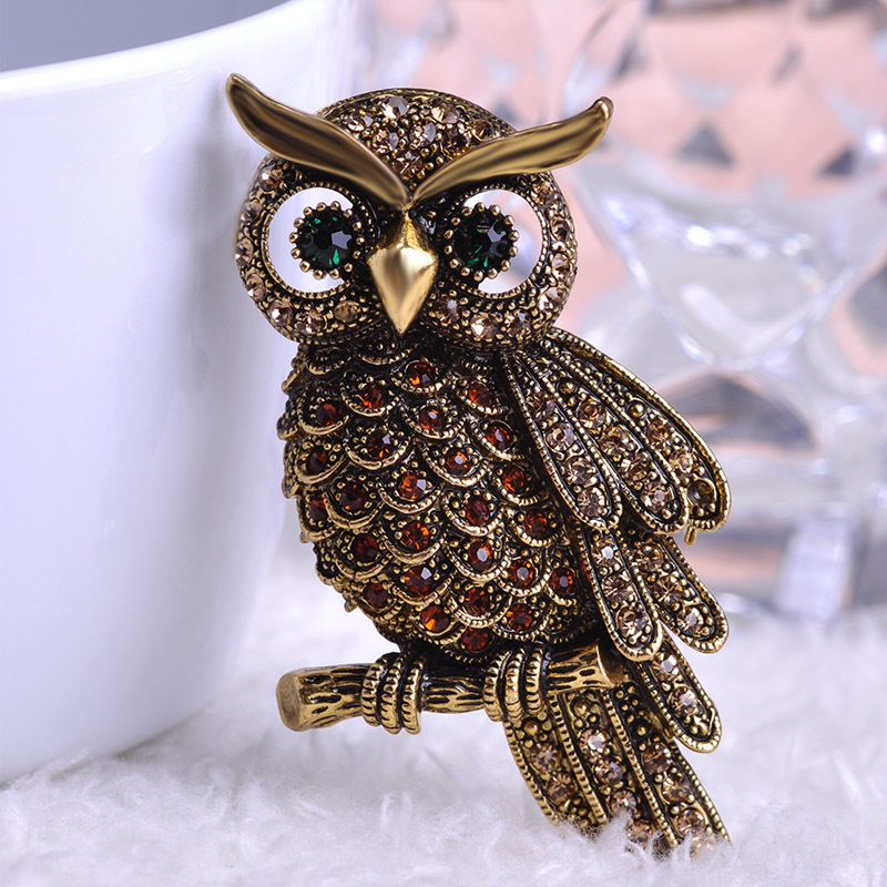 BUCOMEOI Large Bird Owls Vinta – обзор и цена Vintage Fashion Hijab