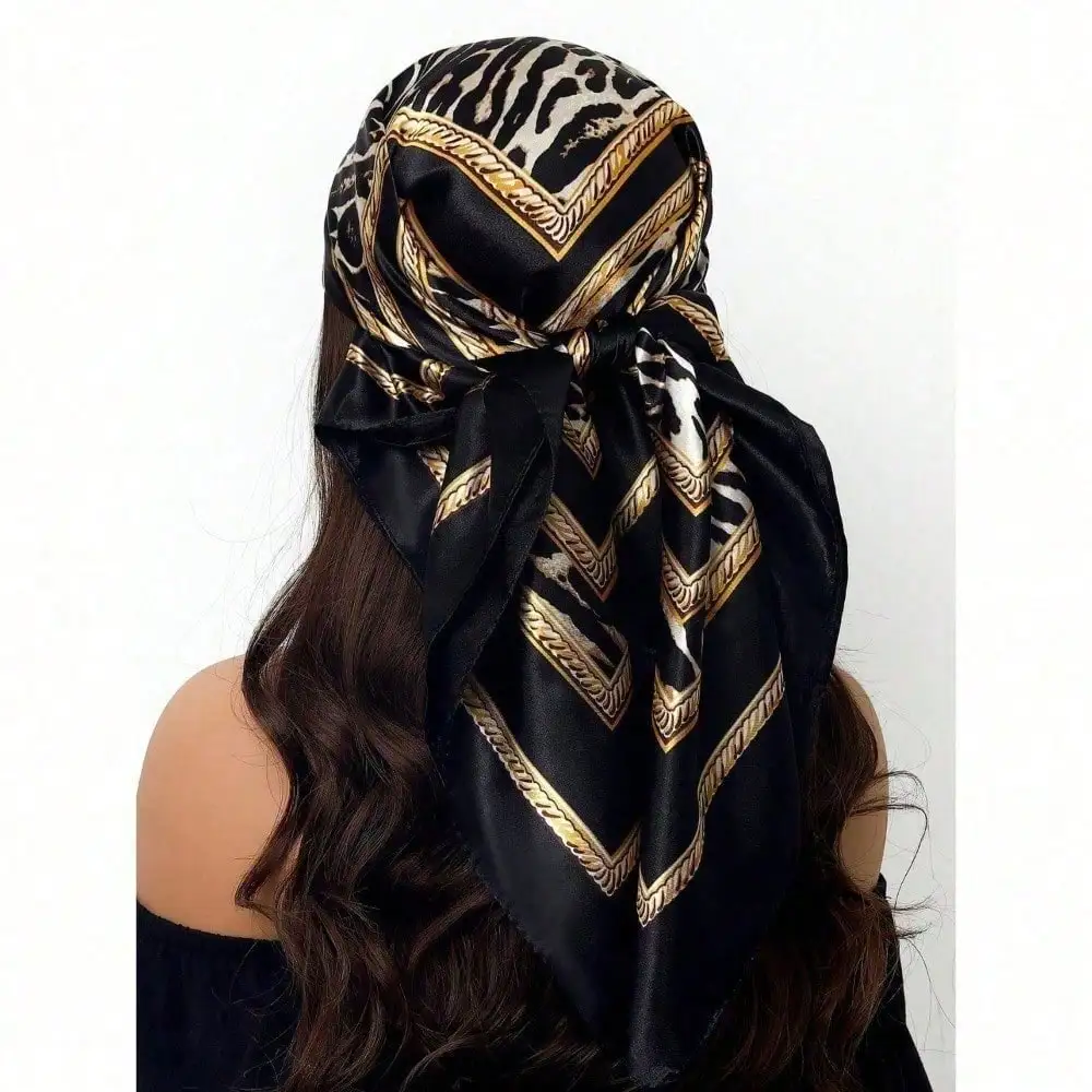 Silk Scarf Scarftop Headwraps  – обзор и цена Vintage Fashion Hijab