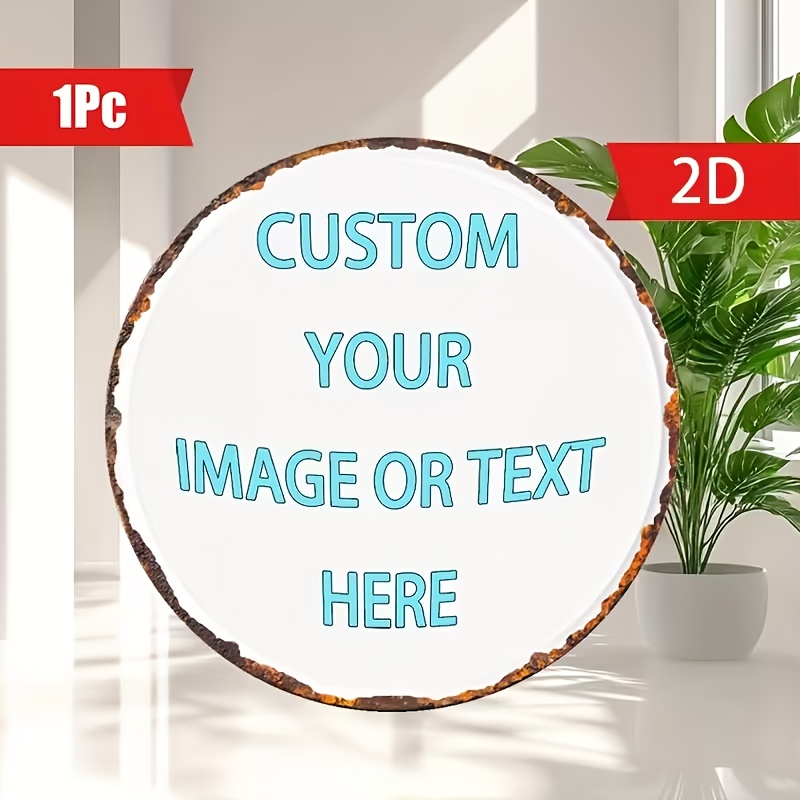 Custom Round Metal Tin Sign, P – обзор и цена Vintage Fashion Plates